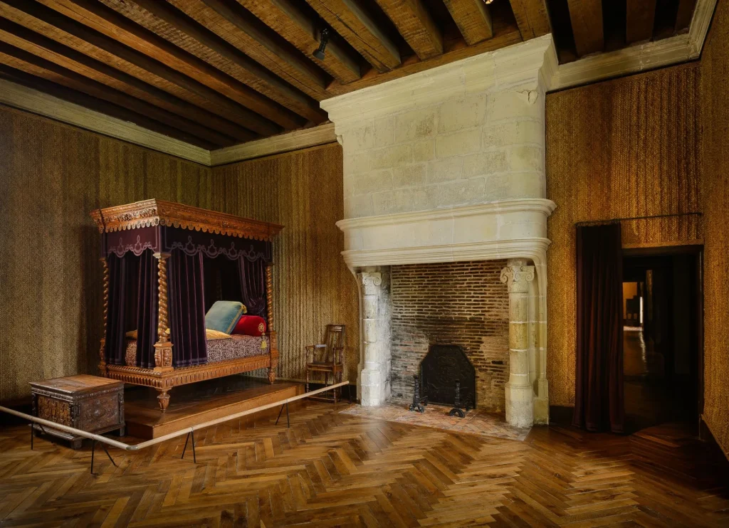 Une chambre Renaissance à Azay-le-Rideau