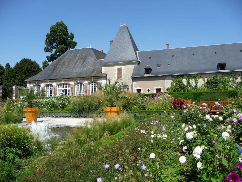 Cheverny jardin potager bouquetier