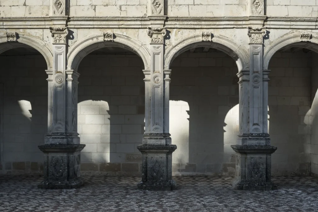 Arches du Chateau de Villandry