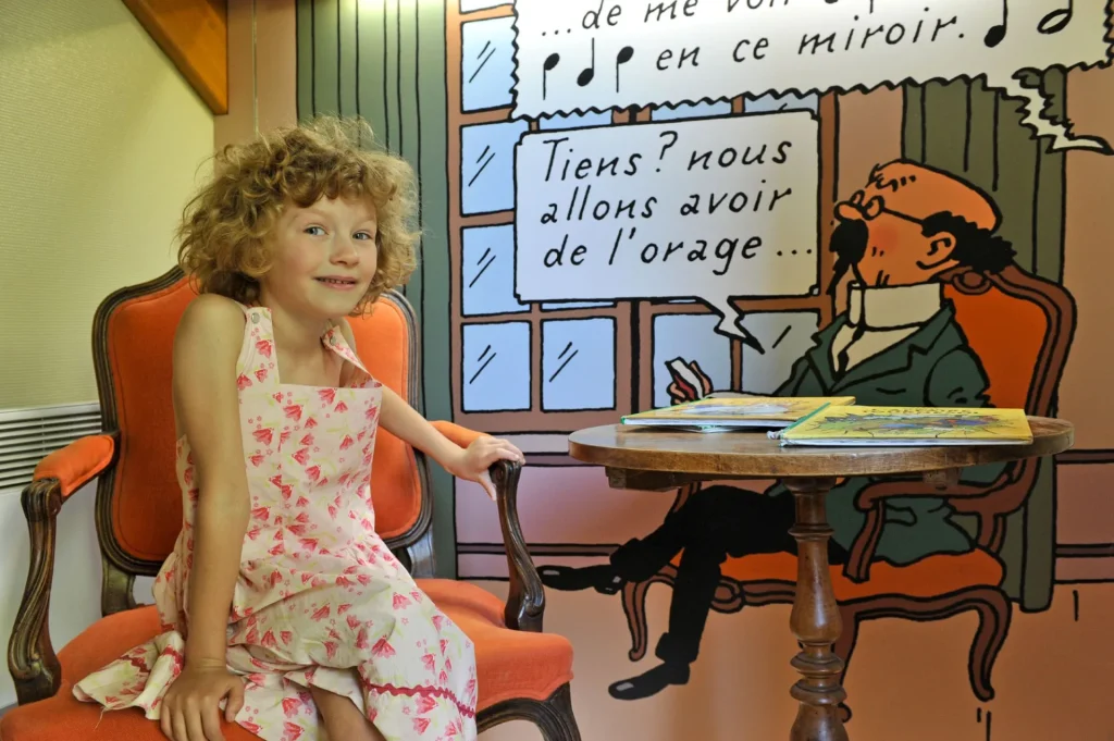 Exposition Tintin au château de Cheverny