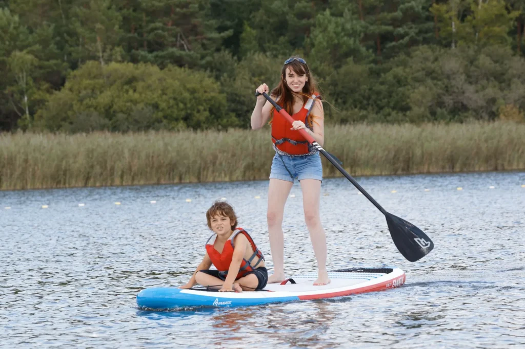 Paddle à l'étang de la Vallée à Combreux