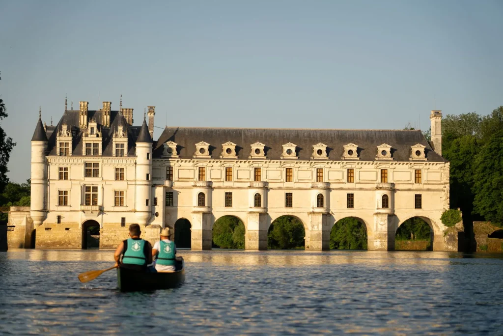 Balade en canoë au château de Chenonceau