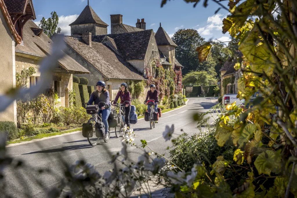 A vélo à Apremont-sur-Allier