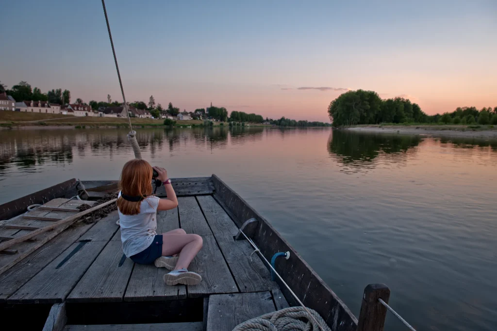 Balade en bateau sur la Loire