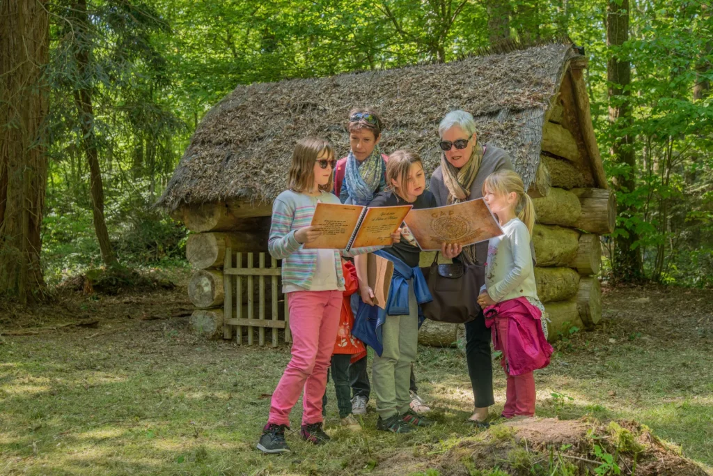 Visite en famille au château de Villesavin