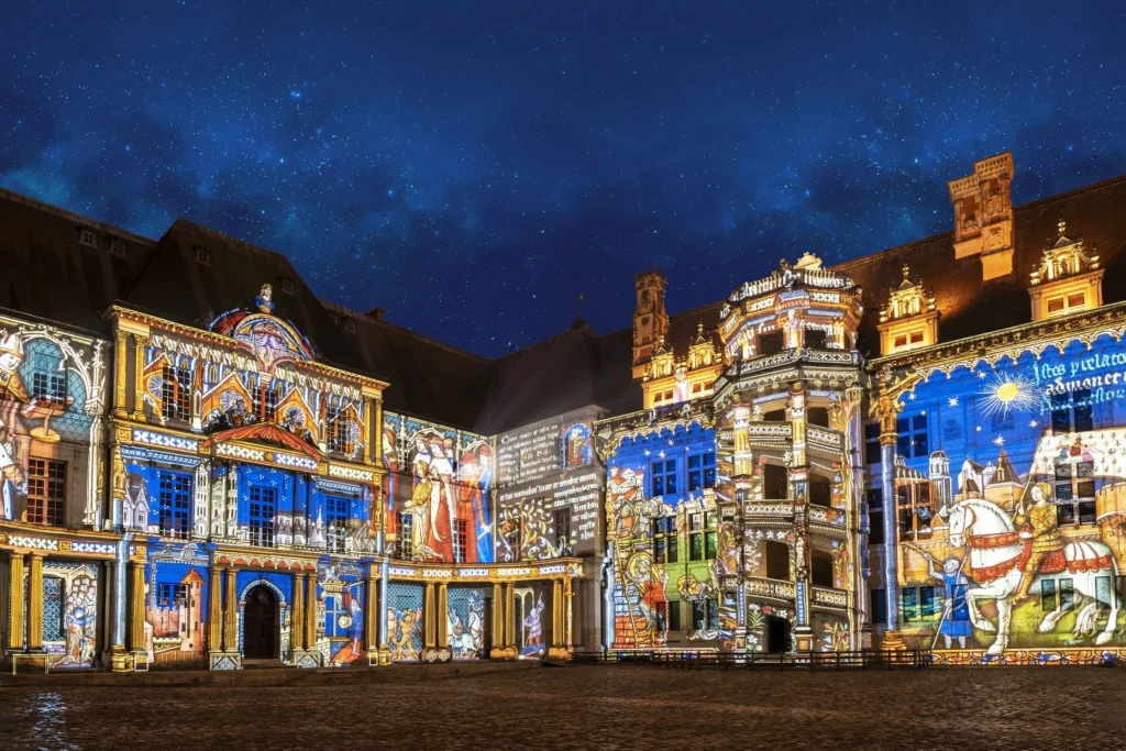 Son et lumière château royal de Blois
