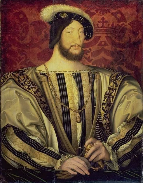 Portrait de François 1er au château royal d'Amboise