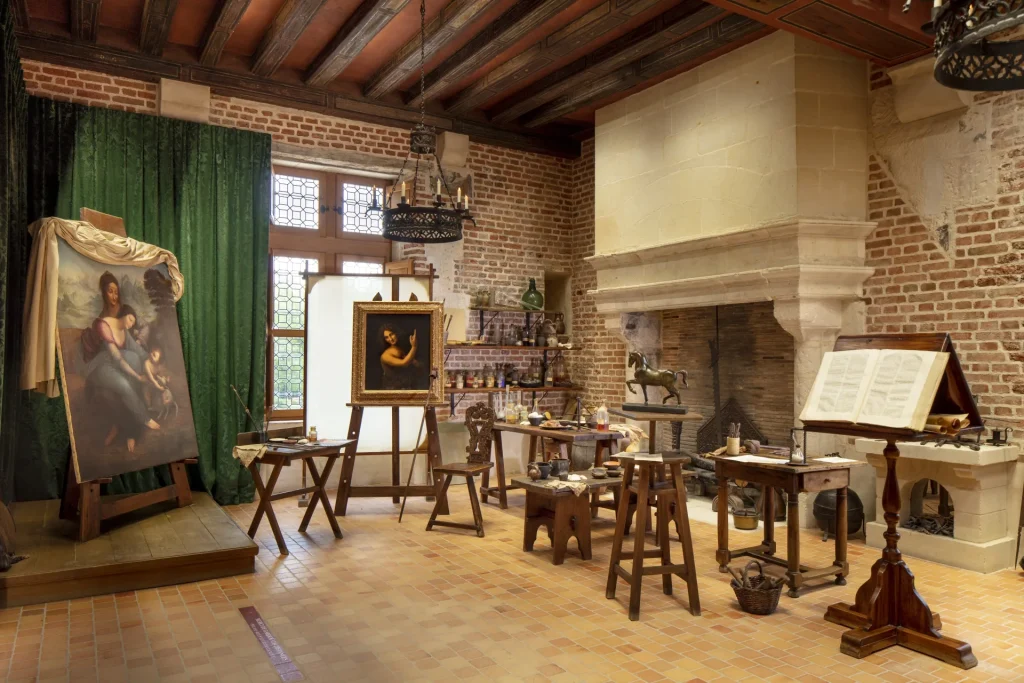 Ateliers de Léonard de Vinci au château du Clos Lucé