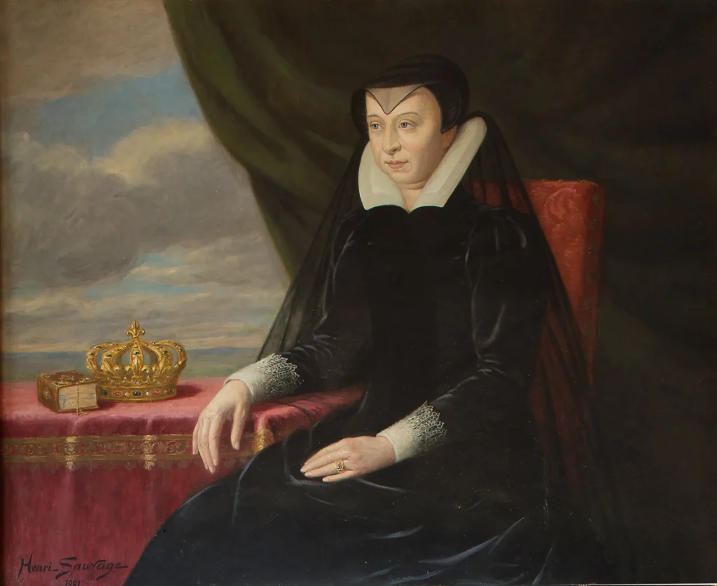 Portrait de Catherine de Médicis par Piat Sauvage