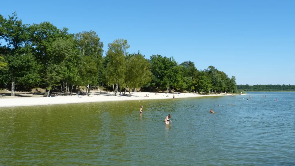 Baignade à l'Étang du Puits