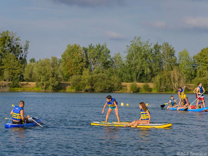 Paddles sur le Lac d'Hommes