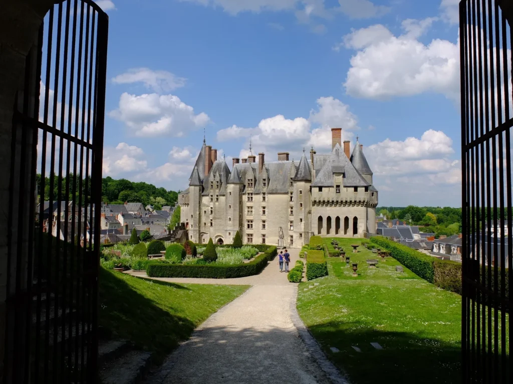 Vue extérieure du château de Langeais