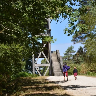 Le belvédère des Caillettes à Nibelle