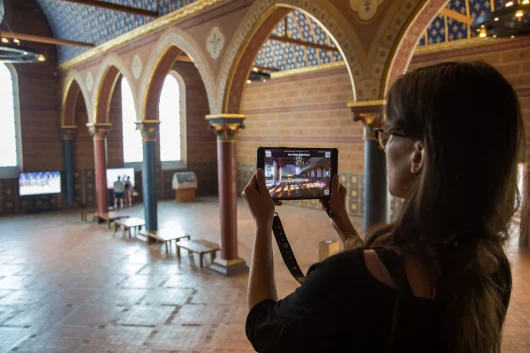 Visite au château royal de Blois avec l'Histopad