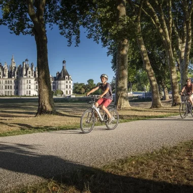 A vélo à Chambord