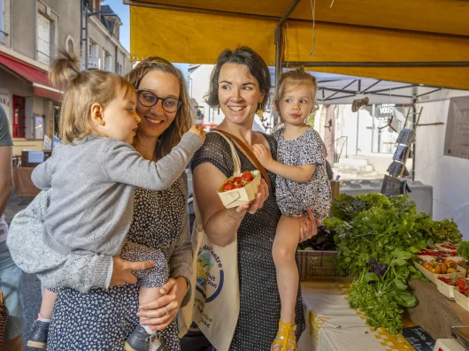 Balade au marché